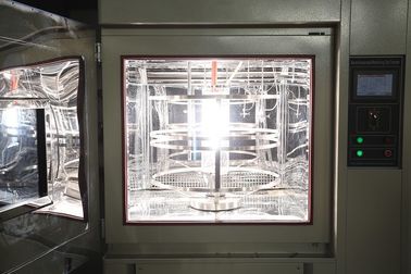 Simulatore solare professionale 35 ~ 150 W/㎡ della lampada ad arco del xeno della camera di prova di invecchiamento